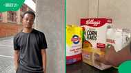 "Three months?!" SA student's grocery haul divides Mzansi as people question his bold claim