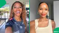 "Cutest thing ever": Mzansi adores woman 'escorted' by partner while jogging
