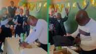 High School students surprise beloved teacher with luxurious R2 000 gift, reaction video trends