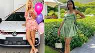 "Huns with GTIs": Hearts melt as beautiful young lady proudly celebrates new car