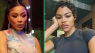 Nadia Nakai hangs out with US star Teyana Taylor in Cape Town, shares snap