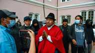 Eighteen days of living cost revolt by Indigenous Ecuadorans who blocked roads and oil wells cost the country at least $1 billion, the central bank said Monday as the movement's leader went on trial.