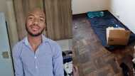 Small steps to success: South Africans work together to assist young graduate with bed and fridge