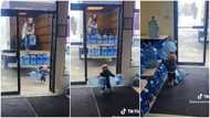 TikTok of helpful baby carrying 2 water containers at once for mom goes viral, internet gushes over sweet kid