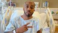Man who had 3 brain surgeries in 7 months pens down message of hope from hospital bed, shares cute photo