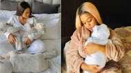 Woman welcomes newborn twins after wishing for a pair 3 years ago, Mzansi appreciates wholesome updates