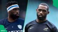 "He looks lost": Fans surprised to see Siya Kolisi alone at interschool event
