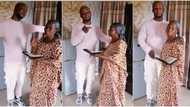 Mother shows great support for son's music career, sings his track word for word