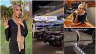 Rich lady shows off posh cars, jet, conference room in Abuja, video goes viral