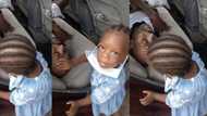 Heartwarming video shows little girl praying for her sick dad