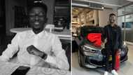Grateful software engineer blesses himself with a beast of a BMW, gives all the glory to God for the win