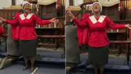Woman's passionate performance during church service goes Twitter viral and stirs Mzansi to feel the Holy Spirit