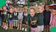 "Our future rugby heroes": Little patriots' national anthem has SA feeling proud