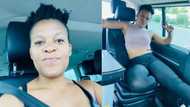 Boss lady: Zodwa Wabantu shows off more of her glamorous look