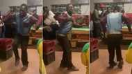 "Best I've ever seen": Side splitting video shows man flaunting intense dance moves at sports bar