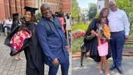 Dad made proud by his 2 daughters who graduated with LLB degrees from elite UK universities on the same day