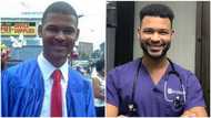 Nurse graduates from NYU years after working there as a cleaner
