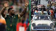 Springboks RWC 2023: Siya Kolisi joins team in East London to close tour, Eastern Cape fans dance in streets