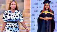 Hearts melt as beautiful woman celebrates accomplishing dream of bagging degree