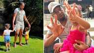 Itumeleng Khune's daughter turns three, duo pose together in adorable Instagram post