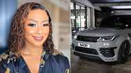 Boity Thulo customises her R2.5 Lumma Range Rover with stunning wrap