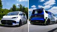 Ford's Pro Electric SuperVan concept vehicle includes motorsport suspension and 1 470kW from electric motors