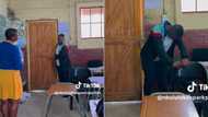 South African teacher gets surprised from pupils for birthday, Mzansi convinced he is humble man