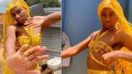Dancer rocking plastic bag outfit and wig shows off moves in viral video: “I can’t stop watching this”