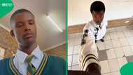 Grade 12 pupil showcases the beginning of his high school days vs. the last, SA can relate: “Real”