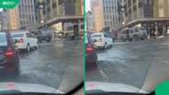 “Be safe guys”: Heavy security vehicles spotted in Joburg CBD ahead of 30 June shutdown