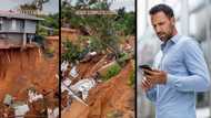 "This is heartbreaking": Entire house is swept away by KZN flood, peeps stunned