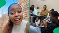 "Uyi red flag": SA reacts to family's hilarious escape from a content creator in TikTok video