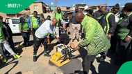 ActionSA president Herman Mashaba roasted for filling the Alexandra potholes