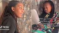 TikTok video of sisters arguing with deep voice filter cracks up their older sibling, Mzansi entertained by heated argument