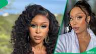 Pictures: Minnie Dlamini enjoys special moment in Durban with her son, SA approves