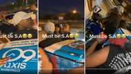 Grocery delivery guy stops at groove to party with loud group on his scooter: “SA is one special place”