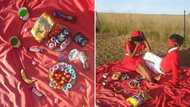 "When someone truly cares": Thoughtful and inexpensive picnic date for Valentine's Day gains Mzansi's approval