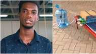 Innovative African university student builds solar panel that cleans itself of dust without human intervention