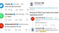 Lol: Saffa delivers spicy clap back at McDonald's for trolling Facebook & WhatsApp