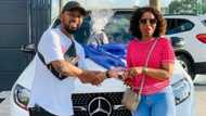 JazziQ in line for Son of the Year after buying mom a Mercedes Benz: "I promised"