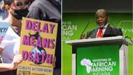 Gwede Mantashe says hunger kills SA faster than fossil fuels during Africa Oil Week address