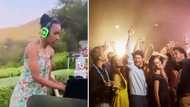 Video of female DJ and crowd jamming in silence with headphones on has SA unimpressed: “Weird andizi”