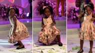Young girl with killer dance moves steals the show at a function, netizens react: "She nailed every move"