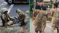 Woman in Pretoria shares TikTok video of Rastafarian Sackcloth people, Mzansi fascinated