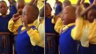 Adorable video of child praying to go to grade 3 gives SA peeps the feels: "Boy found his calling very early"