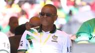 Ace Magashule hits punching bag, SA reacts: "He's not ready to sleep"