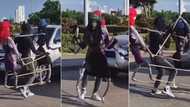 Man's bizarre dancing talent with realistic puppets leaves Mzansi wowed as hilarious street performance goes viral