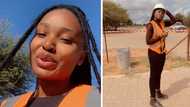 A young woman's on-site diary as a fearless civil engineer impresses netizens