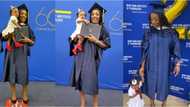 "Morning sickness made me pause": Pregnant mom bags Master's degree