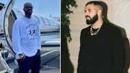 Black Coffee stans Drake: DJ posts lit snap partying with rapper on birthday, SA reacts: "Is that Euphonik?"